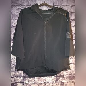 Adidas Short Sleeve Zip up sz Large